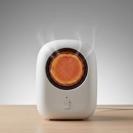 220V Warmoraa Mini Electric Heater - instant warmth, no waiting!